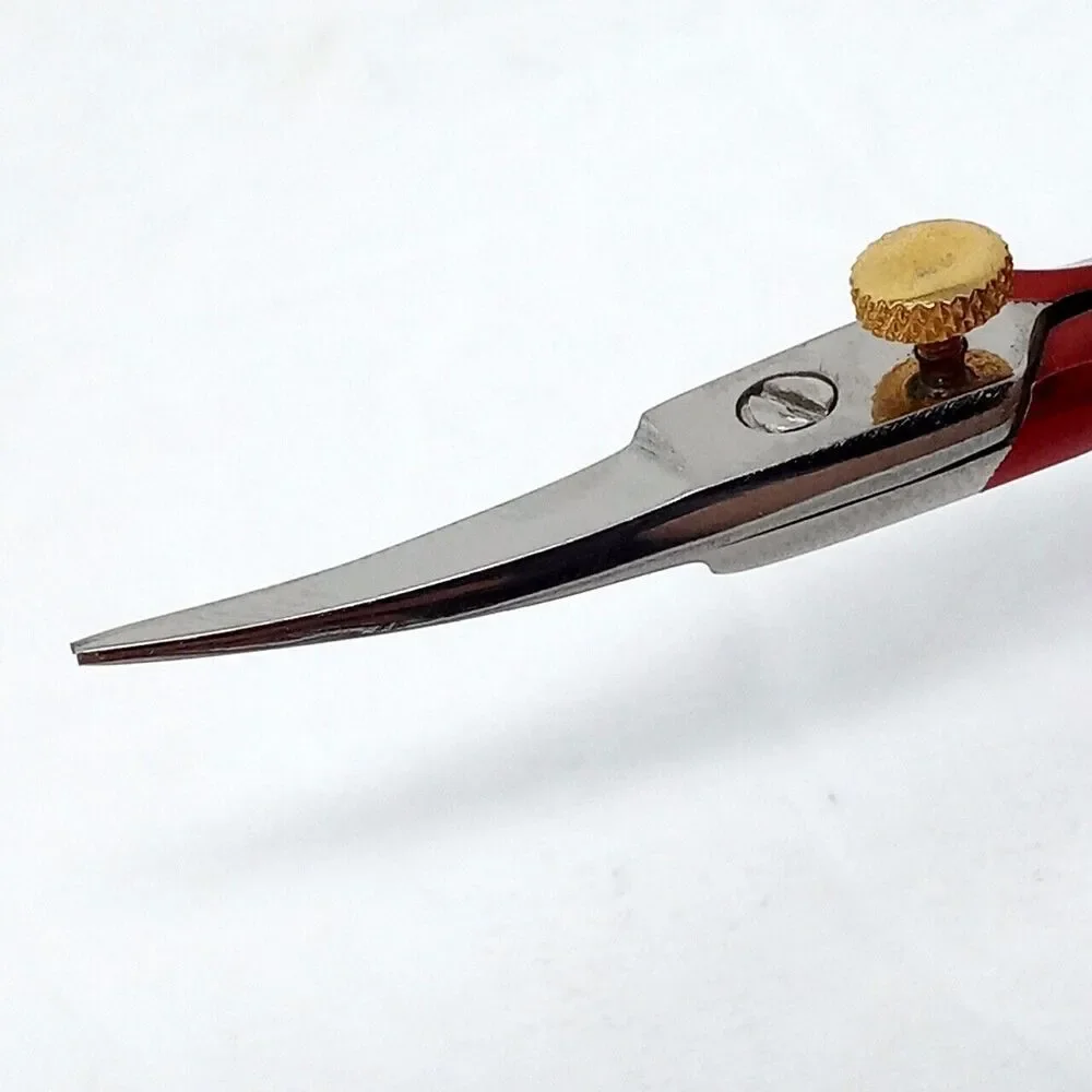 Sally Hansen Premier Spring Powered Locking Curved Blade Nail Scissor - Lot of 4